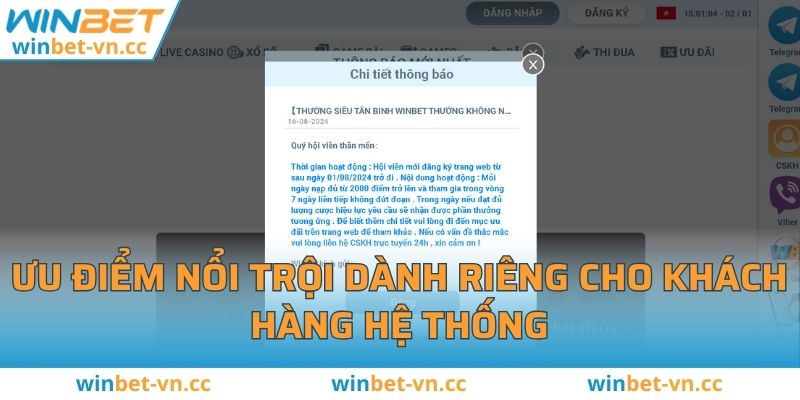 Game Bài WINBET - Sảnh Đặt Cược Uy Tín Nhất 2025 Ưu điểm nổi trội dành riêng cho khách hàng hệ thống